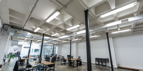 Iluminación LED y software de gestión, la combinación de Signify para mejorar la eficiencia energética y la productividad en el espacio Magma Work de Sevilla