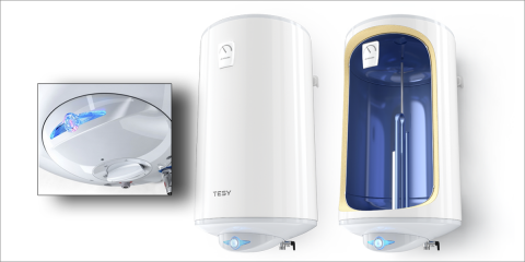 TESY incorpora nuevas prestaciones a su gama de termos eléctricos Anticalc