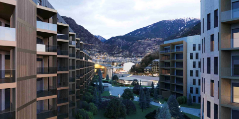 Un proyecto residencial en Andorra tendrá una red de calor urbana procedente de un centro de tratamiento de residuos