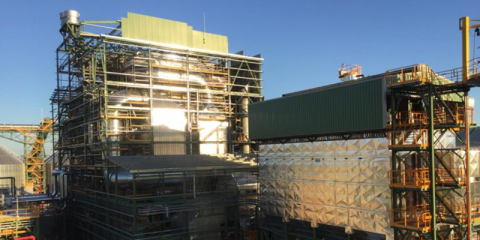 La nueva planta de generación eléctrica con biomasa de Puertollano empieza a funcionar en fase de pruebas