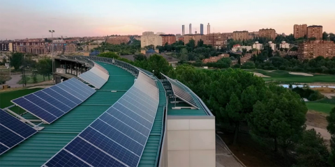 La planta de autoconsumo de la Real Federación Española de Golf reduce un 22% la demanda eléctrica de la red convencional
