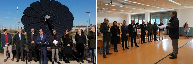 Inaguruación de las nuevas instalaciones del Campus de Fuenlabrada. 