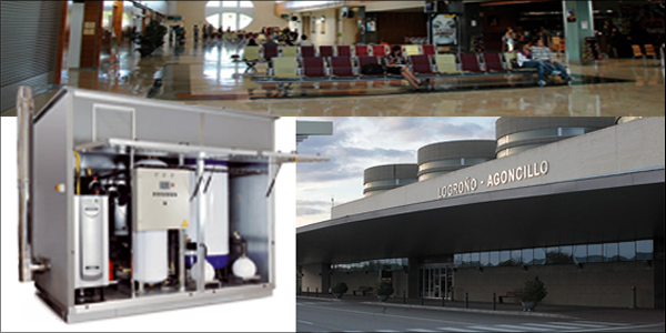 El Aeropuerto de Logroño cuenta con los equipos de Adisa Heating para dar más confort a sus viajeros.