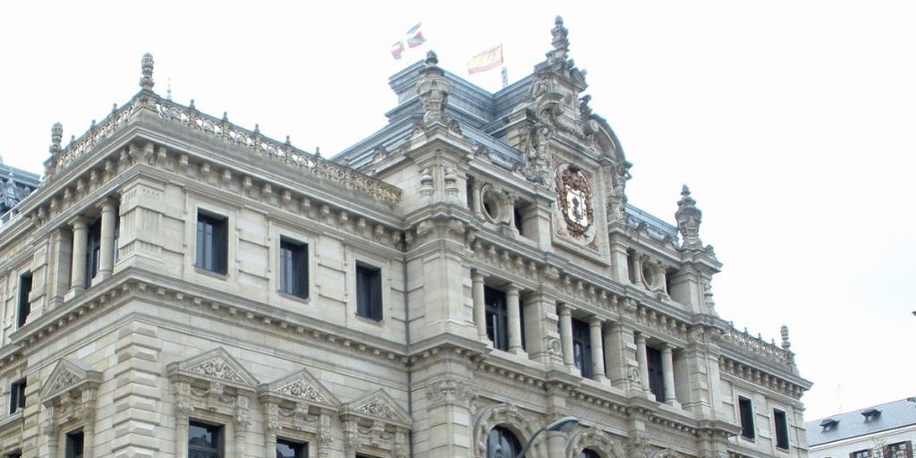 Palacio de la Diputación Foral de Bizcaia.