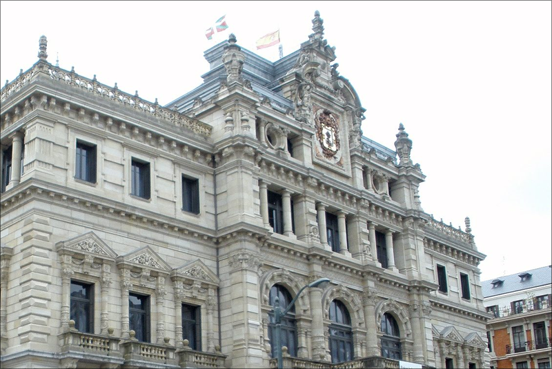 Palacio de la Diputación Foral de Bizcaia.