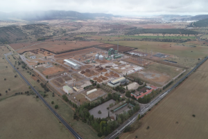 Ence inaugura la planta de generación de energía renovable con biomasa en Puertollano.