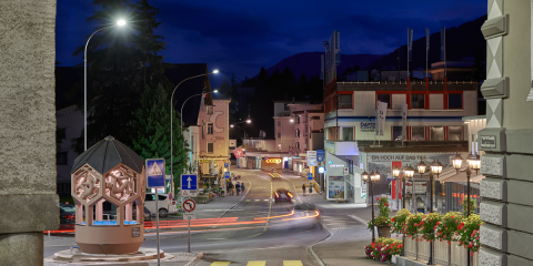 Signify contribuye a la sostenibilidad de Davos con iluminación LED en la ciudad y en el Centro de Congresos