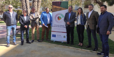 Comienzan las obras de modernización de la iluminación en el cinturón urbano Monte de San Miguel de Orihuela