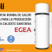Lanzamiento de la gama de bombas de calor aire-agua Egea de Ferroli para producción de agua caliente sanitaria