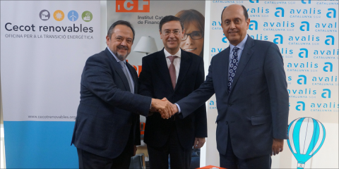 Acuerdo de colaboración para promover la eficiencia energética y el autoconsumo fotovoltaico en pymes catalanas