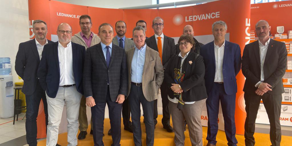 Acto de inauguración del espacio de Ledvance en Rexel Toledo.