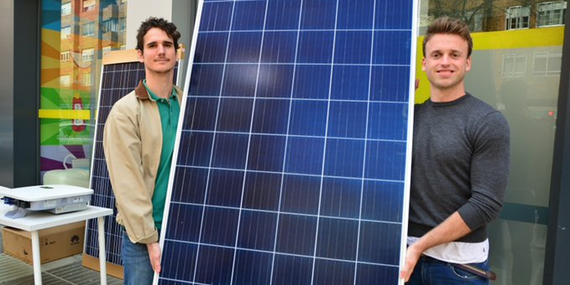 Egresados de la UPCT proyectan la primera instalación fotovoltaica de autoconsumo comunitario en Cartagena