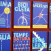 Carteles en los edificios municipales de Cádiz dentro de una campaña para promover la eficiencia energética