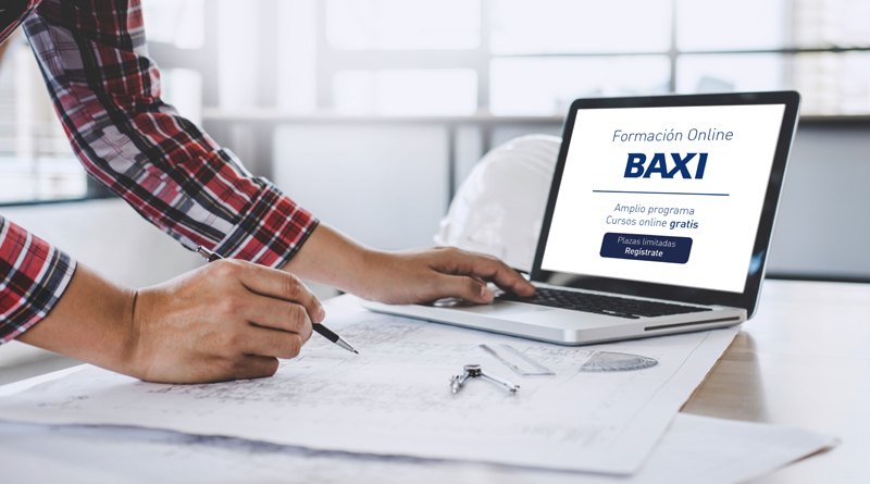 Baxi amplía la oferta formativa de sus cursos online para instaladores de climatización. 