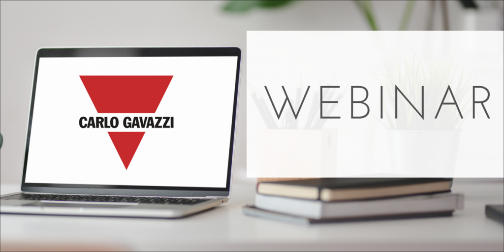 Carlo Gavazzi ofrece tres webinar gratuitos.