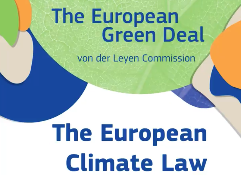 a Comisión propone la Ley Europea del Clima y consulta sobre el Pacto Europeo sobre el Clima