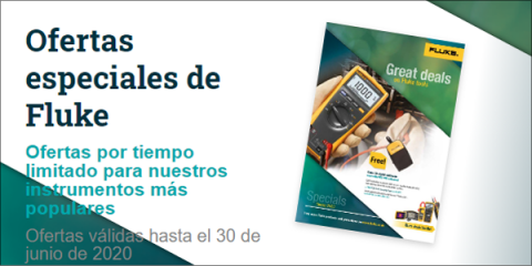 La promoción Primavera 2020 de Fluke facilita la adquisición de instrumentos de medición para profesionales