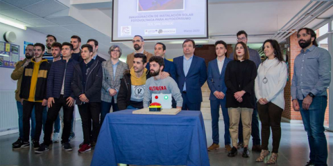 El programa europeo Idercexa instala una planta de autoconsumo en un instituto de secundaria de Badajoz