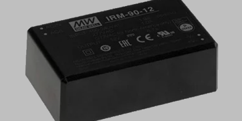 Fuentes de alimentación IRM-90 de Mean Well con diseño ecológico, bajo consumo y distintas versiones de montaje