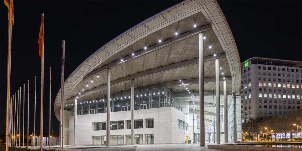 El Palacio de Congresos de Valencia ahorrará en 2020 un millón de kWh al implantar tecnología LED en su iluminación.