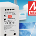 Convertidor DDRH-60 para carril DIN de 60W apto para aplicaciones de energía renovable