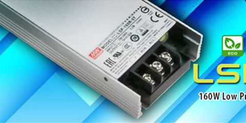 Fuente de alimentación LSP-160 semi-encapsulada en miniatura de Mean Well para aplicaciones silenciosas