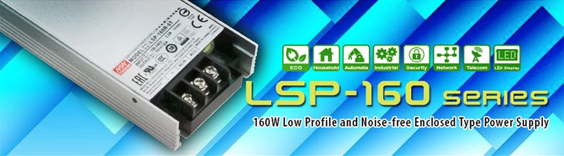 Nueva serie LSP-160 semi-encapsulada con 20mm de perfil y sin ruido