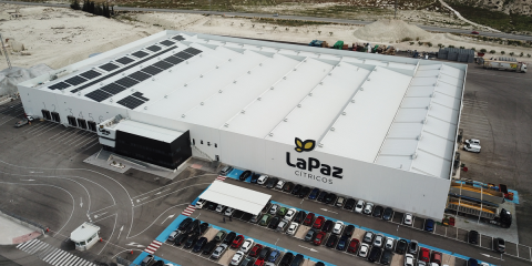 Una planta de comercialización de cítricos aprovechará el 94% de la electricidad generada por su instalación fotovoltaica