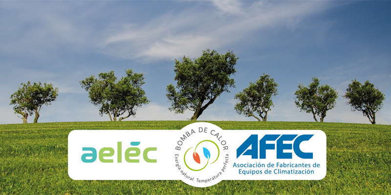 aelēc y AFEC se unen para impulsar el uso de la bomba de calor en la transición energética