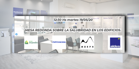 Mesa redonda virtual sobre la salubridad en los edificios organizada por Aldes