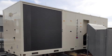 Un centro comercial de Madrid instala equipos roof top Kubic HE de Hitecsa Cool Air