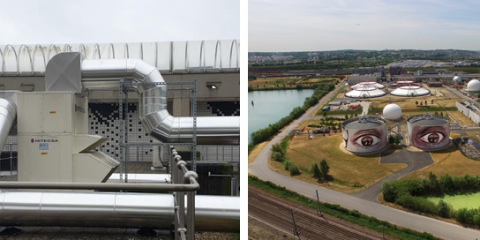 Equipos autónomos aire-aire de Hitecsa en una depuradora de aguas residuales en Francia