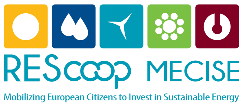 ResCOOP MECISE. Movilizando a los ciudadanos europeos a invertir en energía sostenible mediante cooperativas. 