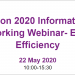 Webinar sobre la convocatoria de Eficiencia Energética del programa Horizonte 2020