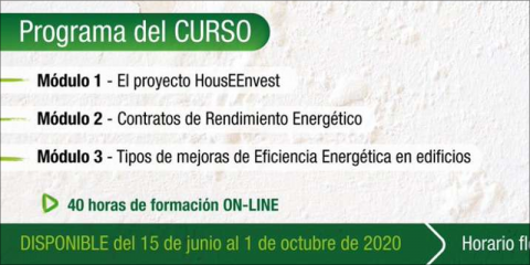 Agenex organiza un curso online sobre rehabilitación energética de edificios