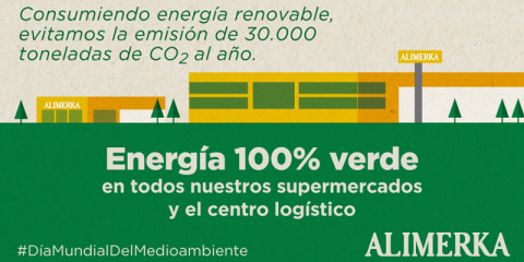 Cadena de tiendas se suma al consumo de energía con garantía de origen renovable