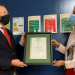 El Ayuntamiento de Murcia luce la placa que acredita su Gestión Energética según la ISO 5001