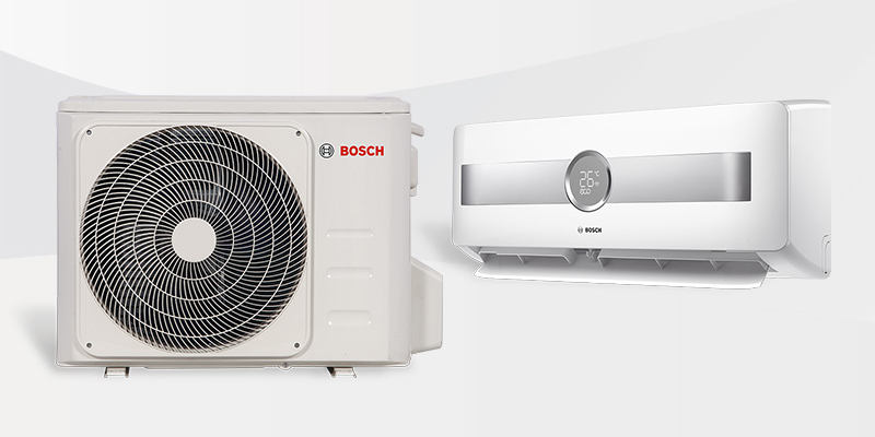 El nuevo aire acondicionado Split Mural Climate 8500 R32 se adapta a las necesidades de cada usuario y vivienda, ofreciendo toda la innovación y la tecnología Bosch