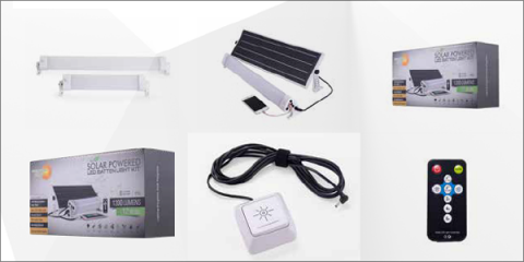 Promoción de Solmad para su kit de iluminación solar BlueLed vigente hasta el 31 de julio