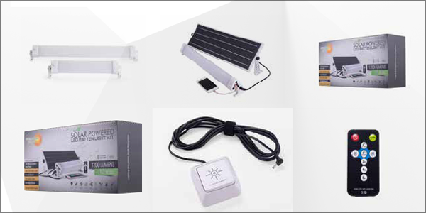 Promoción Kit Iluminación Solar de BlueLed de Solmad.