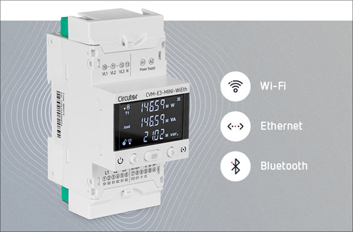 Descubre el nuevo CVM-E3-MINI-WiEth, Más fácil que nunca, ahora con Wi-Fi y Bluetooth