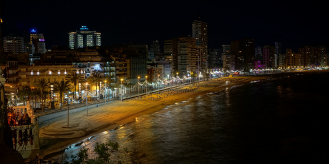 Benidorm tendrá ahorros de un 79% en energía tras renovar la mitad del alumbrado público
