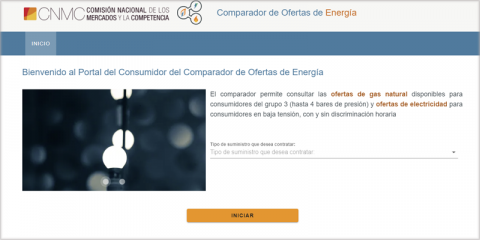 La CNMC lanza una nueva versión del comparador de ofertas de energía
