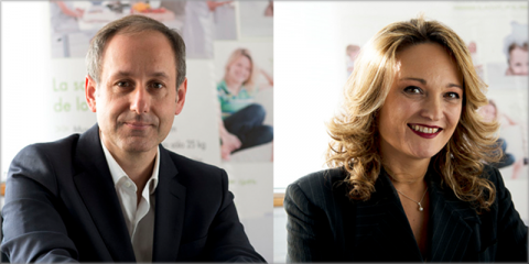 Ángel Torrescusa, product manager, y Ana de la Torre, manager Spain, de la compañía De Dietrich