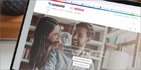 Junkers renueva su web con una estructura adaptada a los necesidades de los usuarios