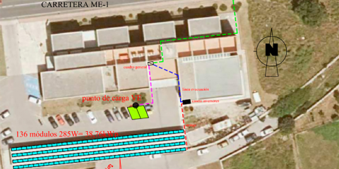 Ciudadela de Menorca licita una instalación fotovoltaica en el edificio de la Policía Local