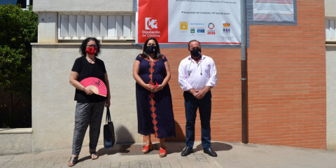 Arrancan las obras de iluminación y climatización eficientes de un colegio en Belalcázar