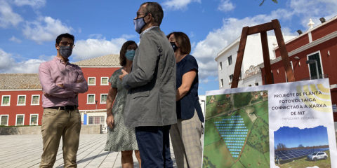 Acuerdo para una planta fotovoltaica de participación ciudadana en Menorca