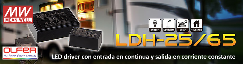 Leds drivers Electrónica OLFER. 