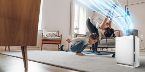 Purificadores de aire de Mitsubishi Electric de alta eficacia contra virus y bacterias